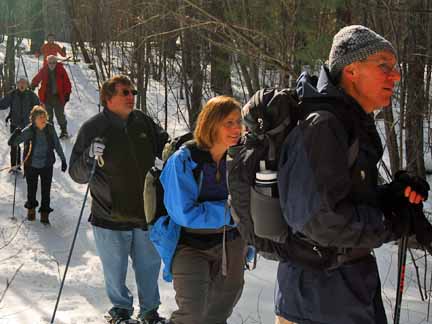 Snowshoeing Lost Oak Valley